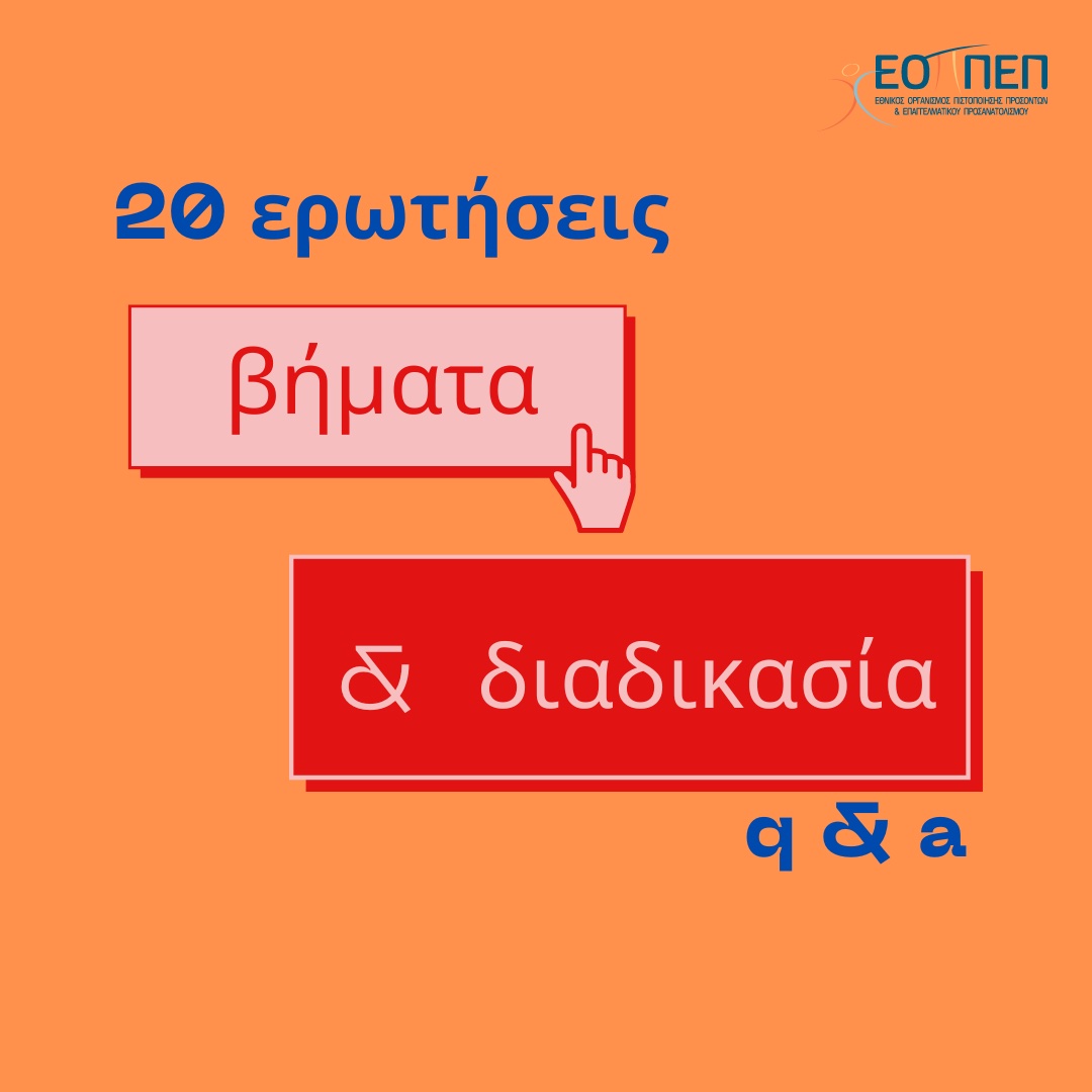 20 ερωτήσεις Βήματα και διαδικασία